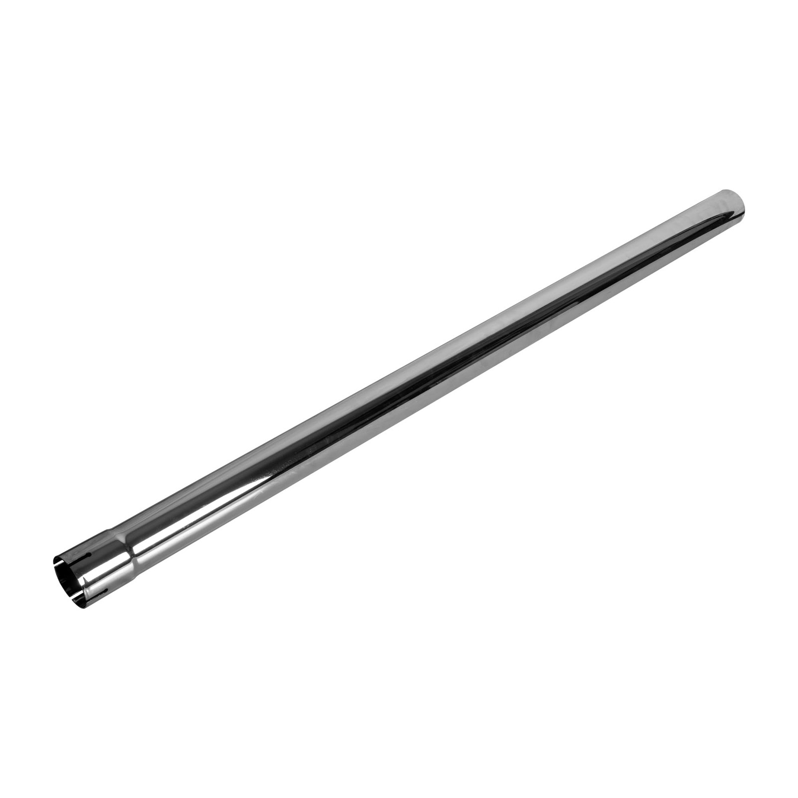 Exhaust Stack Pipe Replacement for Universal 2-3/8″ x 48″ Straight Crome