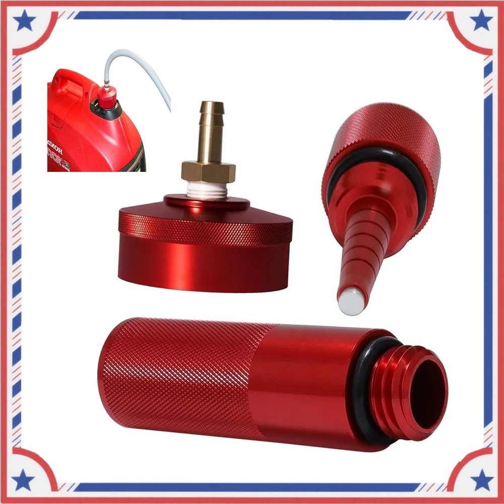 for Honda EU2200I Generator Extended Run Gas Cap with Brass Hose Fitting Kit