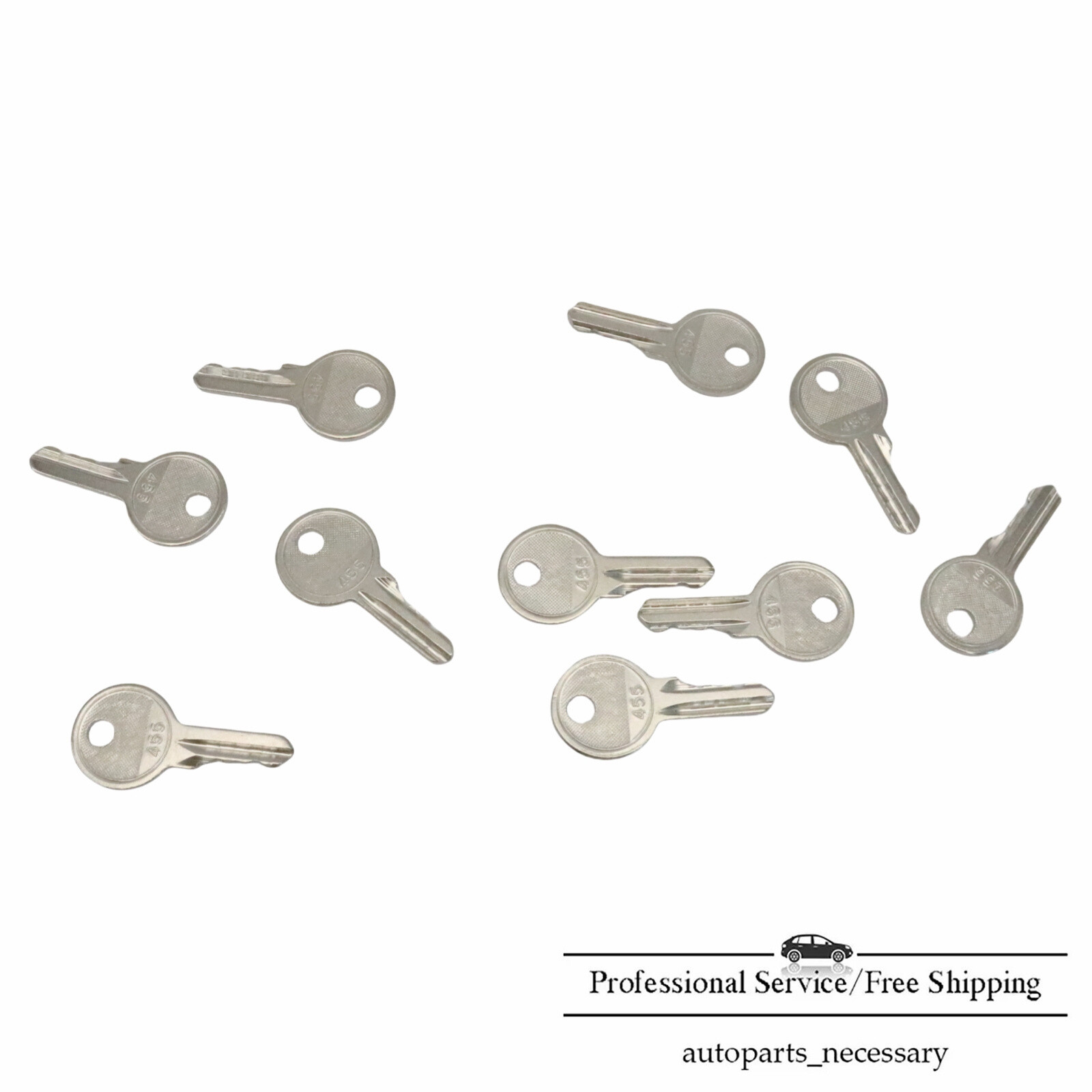 10X Ignition Keys 455 key 104466 For Genie Skyjack Snorkel Terex Vermeer