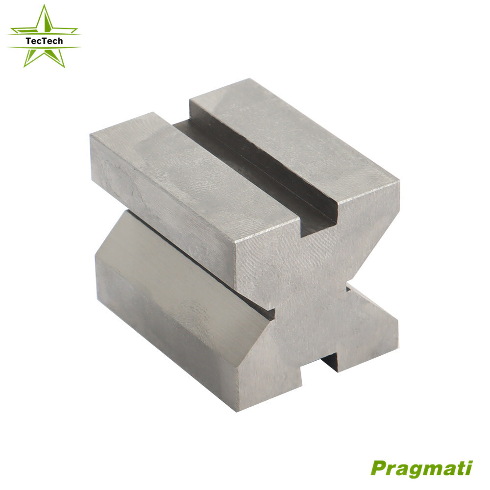 1-5/8″ × 1-1/4″ × 1-1/4″ Precision V Blocks & Clamp Set Steel Gauge Machinist US
