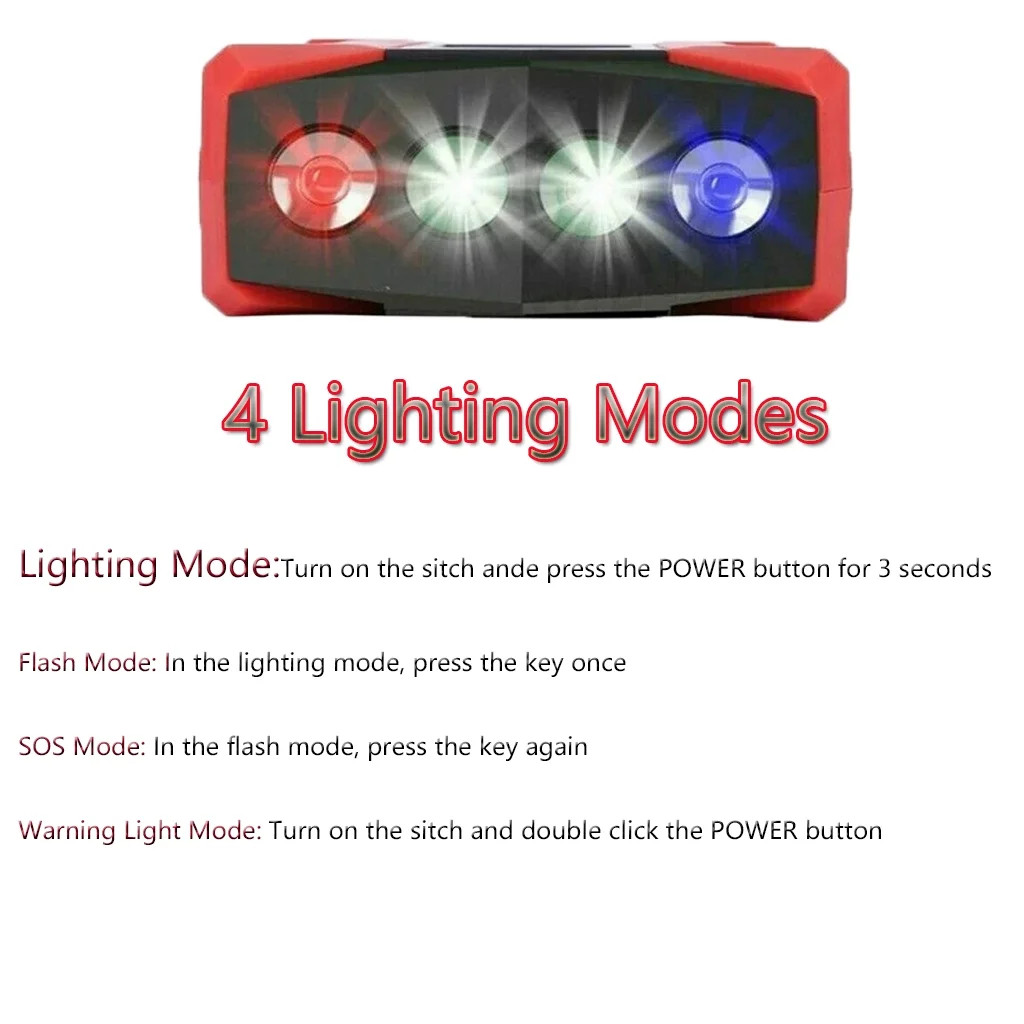 99800Mah Car Jump Starter, Peak Car Battery Charger, 12V Jump Box Jumper Battery