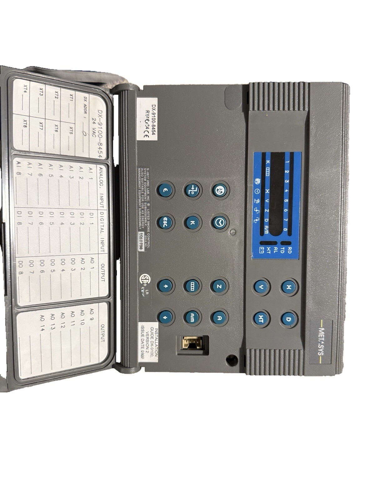 Johnson Controls Dx-9100-8454 Metasys Controller With Baseplate