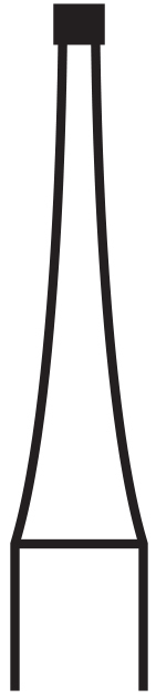 SUPÉR Carbide Burs FG34 100PK, Friction Grip, Made in Canada 100 burs
