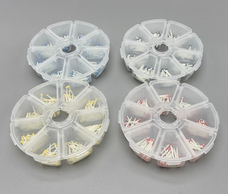 Glass Fiber Post Dental Fiber Post Teeth Restorative 1.2/1.4/1.6/1.8mm 200pc USA