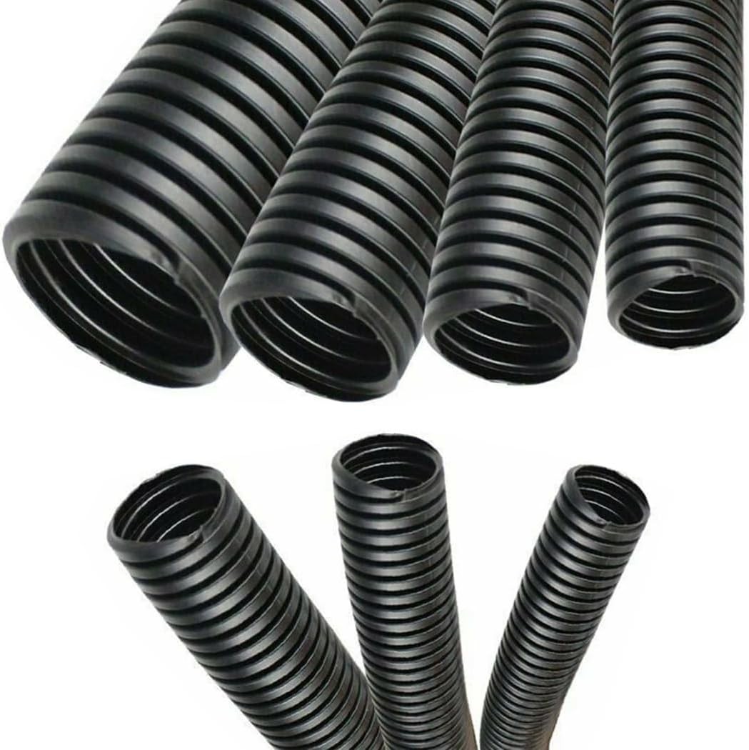Electriduct 2″ Polypropylene Non-Slit Wire Loom Corrugated Flexible Conduit – 10