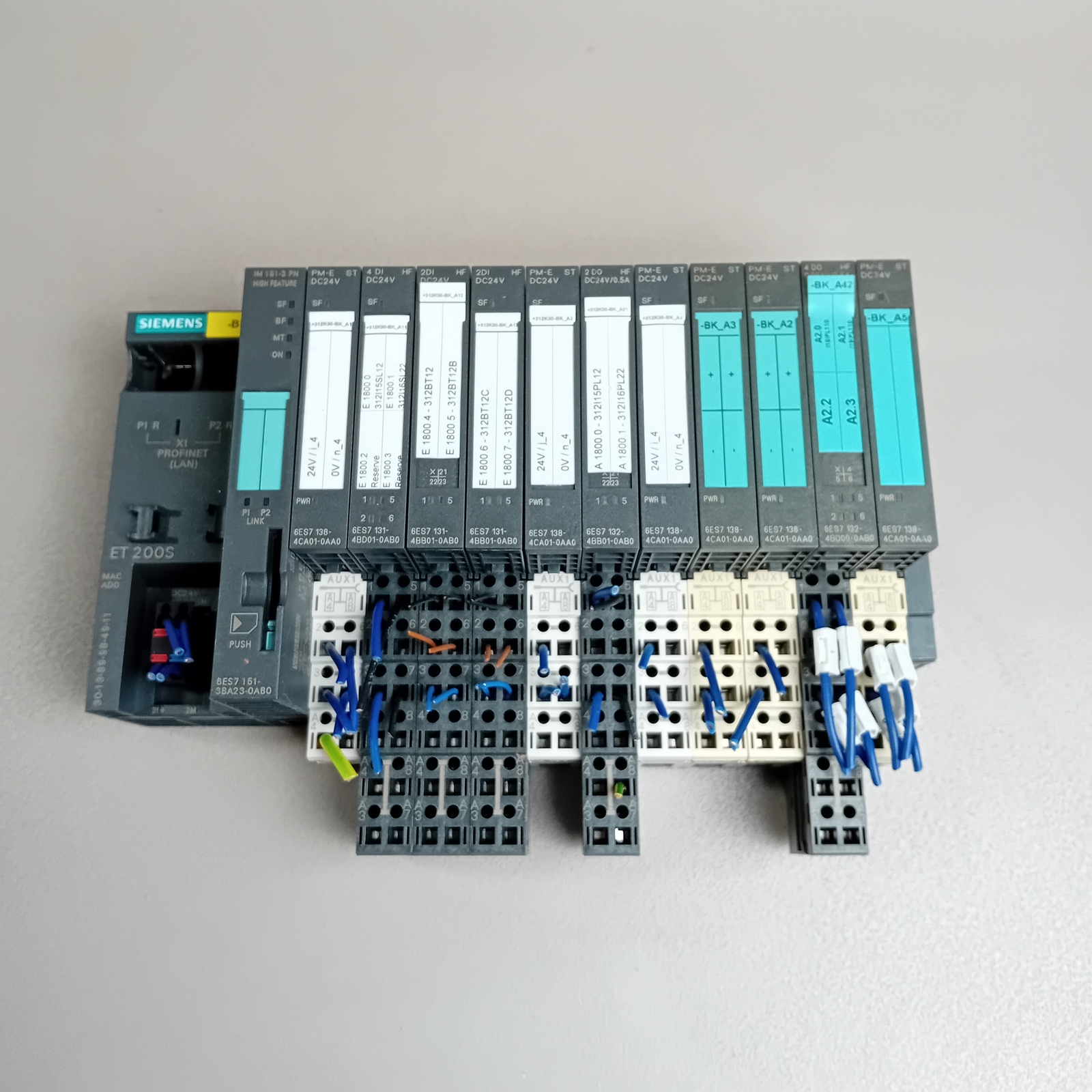 Siemens Set 6ES7 151-3BA23-0AB0 + Various Modules
