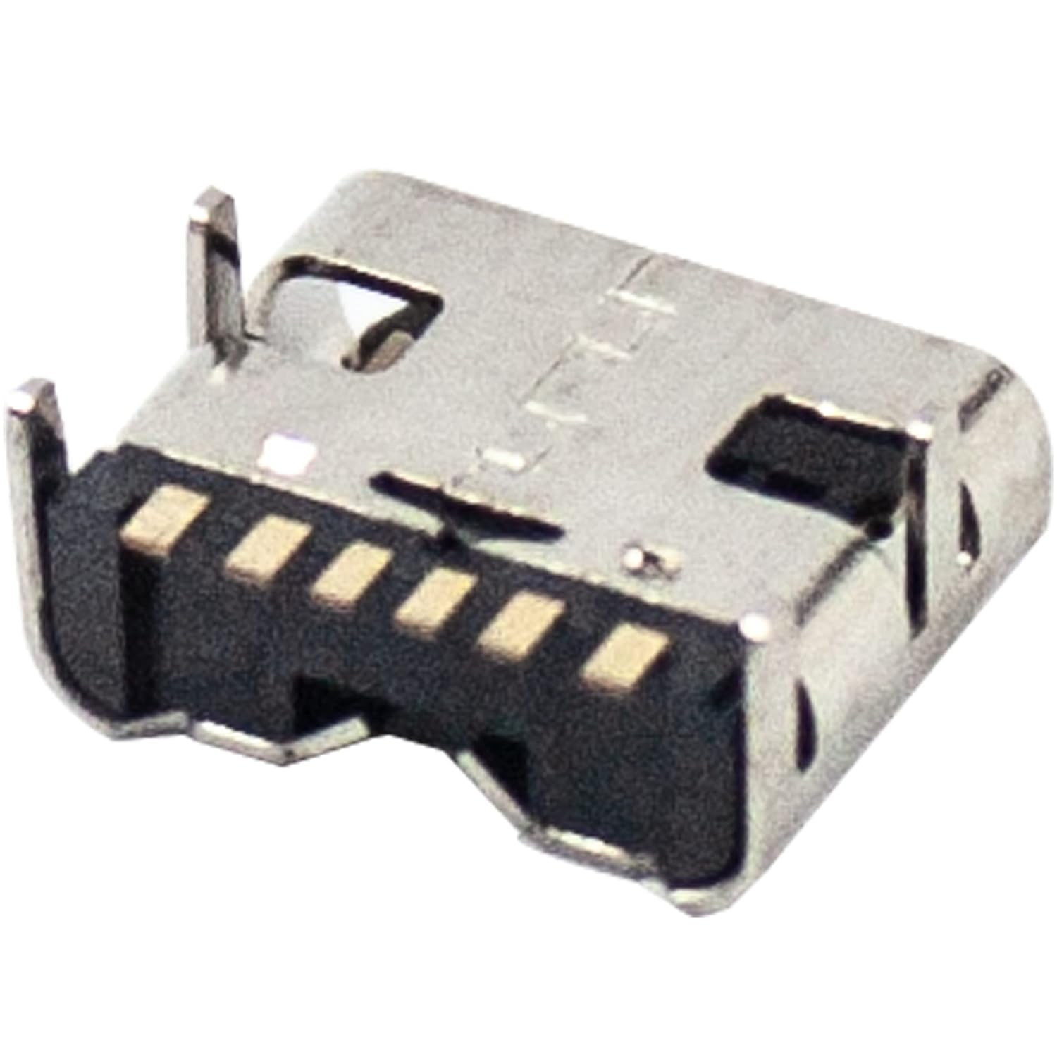 50pcs USB Type C 3.1 Socket 6 Pins Female Solder Connector Jack Port for Elec…