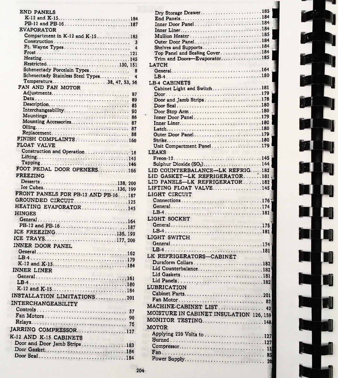 General Electric Refrigerator CE CF CG CH CJ CK DK FBA LK Service Manual Repair