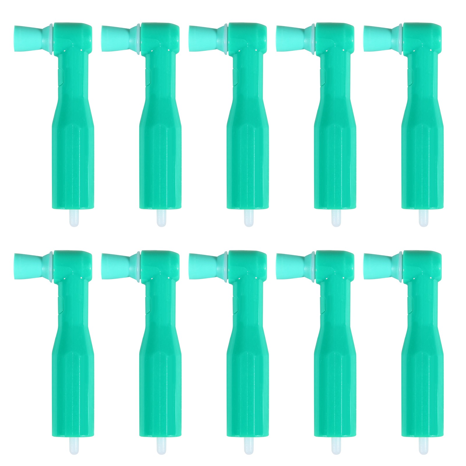 Dental Disposable Prophy Angles Soft Cup Latex Free 90° Polishing Cups Green
