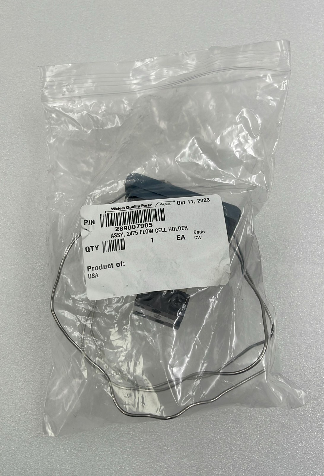 Waters Alliance 289007905 Assy 2475 Flow Cell Holder 145-psi 10-bars