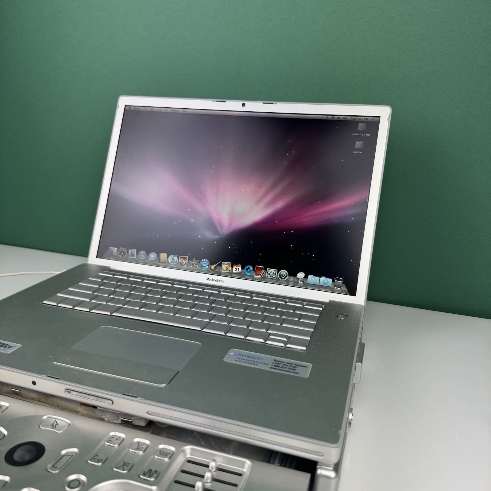 Terason T3000CV Ultrasound Machine / Ultrasound Device / MacBook Pro Base