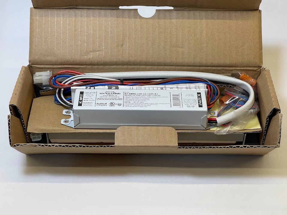 Keystone KT-EMRG-LED-12-1200-K1 Emergency LED Driver Kit 120-277V NIB