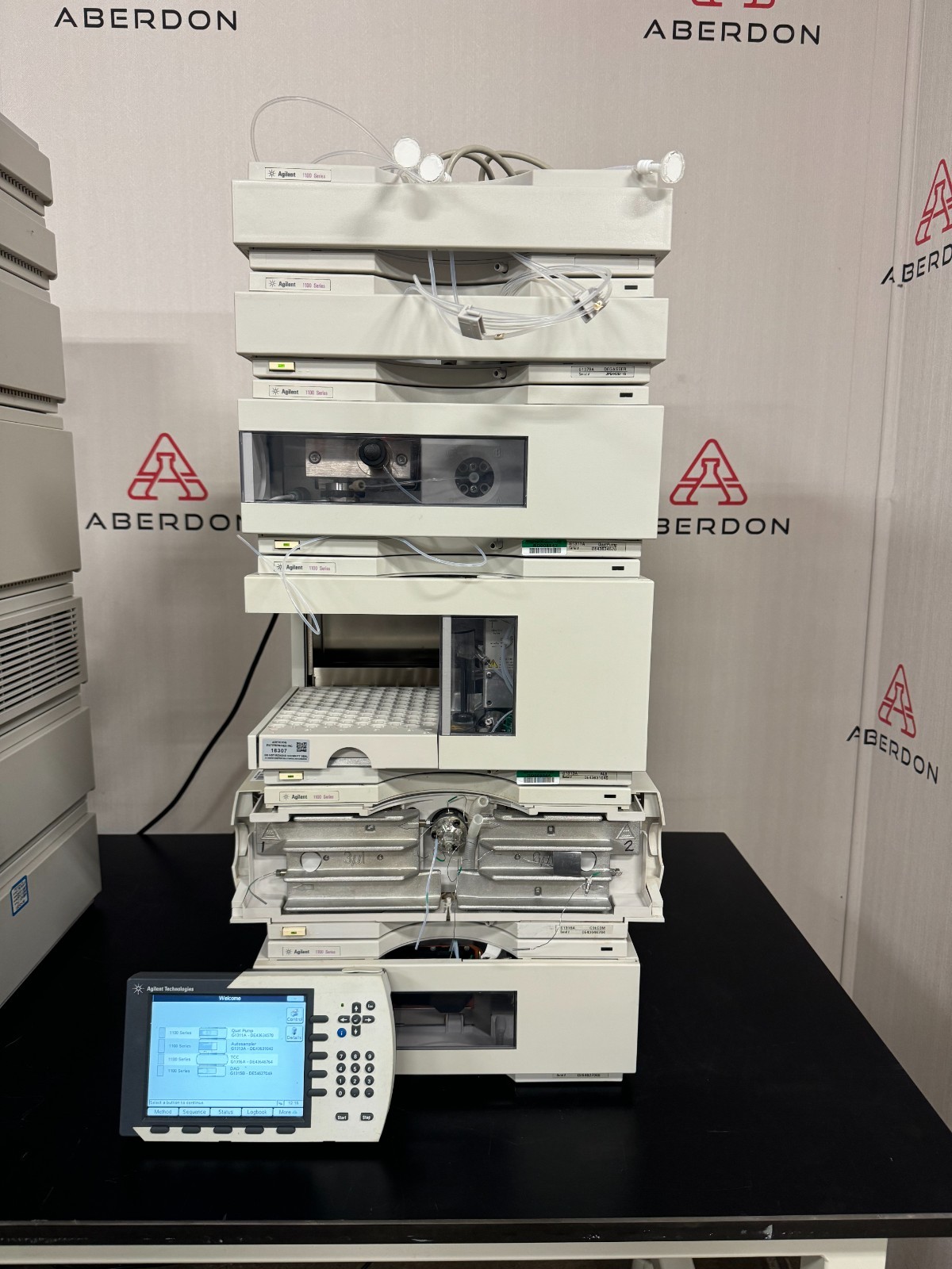 Agilent 1100 HPLC System Pump Autosampler G1315B DAD Detector Column Oven #18307