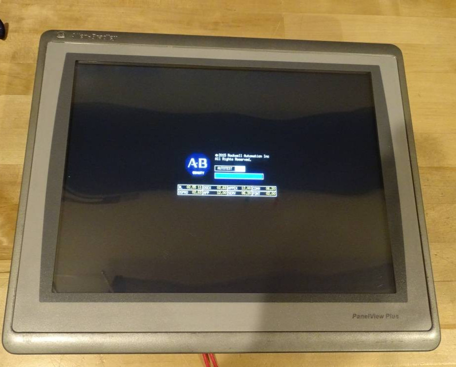 UNIT #4 2711P-T15C22D9P Series A Allen Bradley PanelView Plus 7 (EXACT UNIT!)