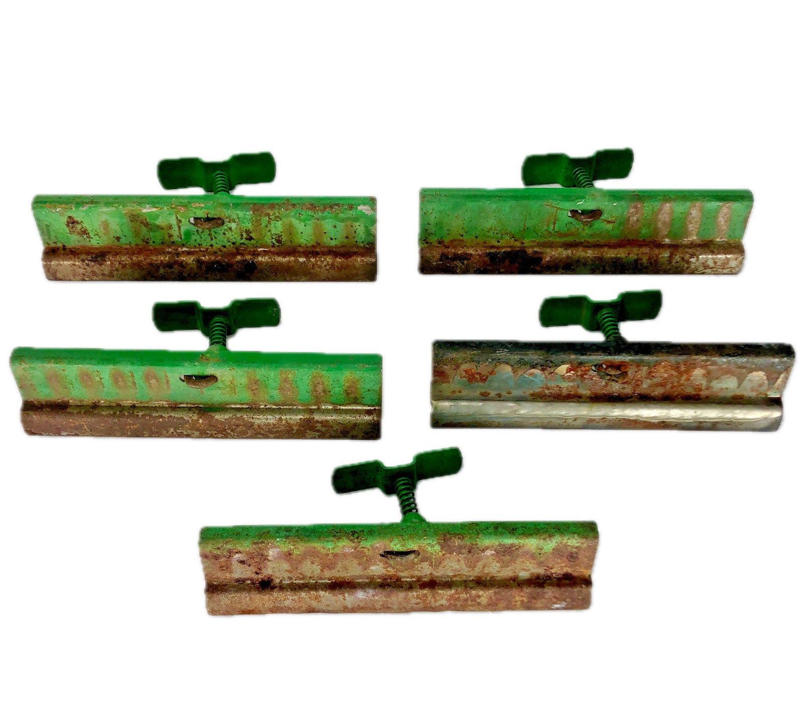 5PC Used John Deere AH170741 Concave Separator Grate Cover Filler Combine S STS