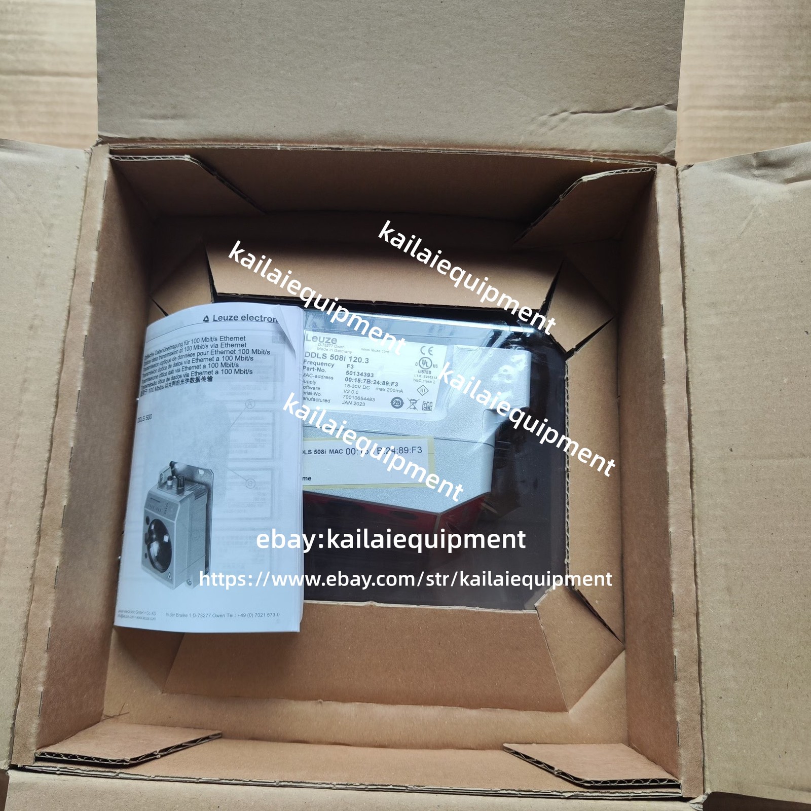 1PC NEW Leuze 50134393 DDLS 508i 120.3 Optical Data Transmitter #GX