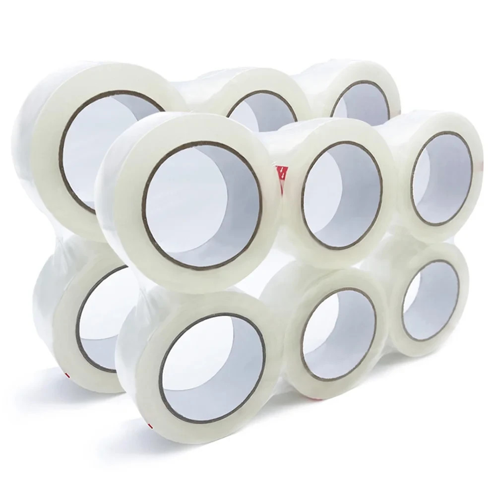 12 Rolls Shipping Packaging Box Packing Sealing Tape 2 mil 2″ x 110 Yard 330FT