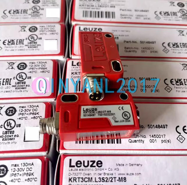 1PCS New leuze KRT3CM.L3S2/2T-M8 50148497 sensor