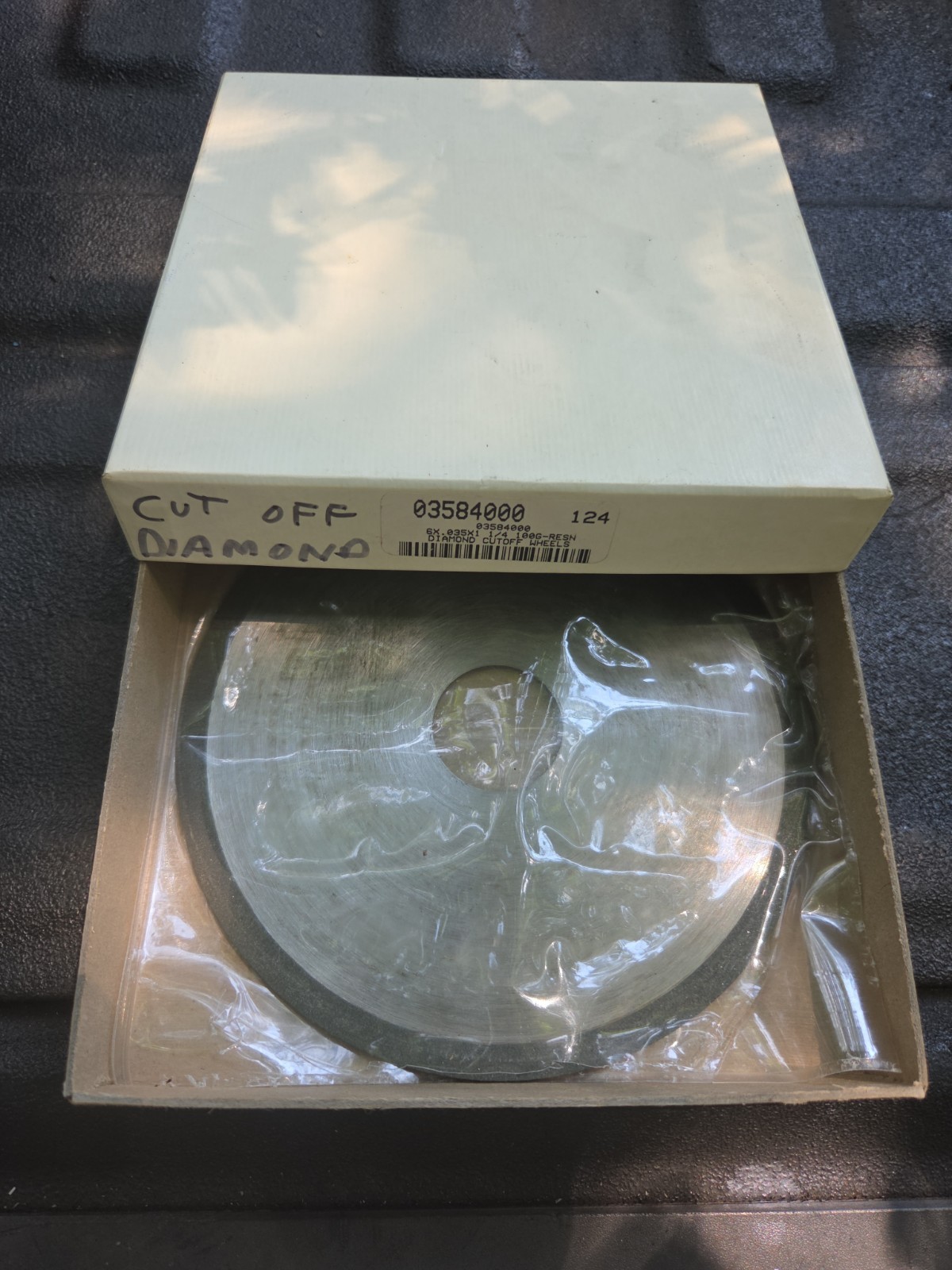 6 X .035 X 1-1/4″ Diamond Cut Off Grinding Wheel USA MSC D1A1 Surface Grinder