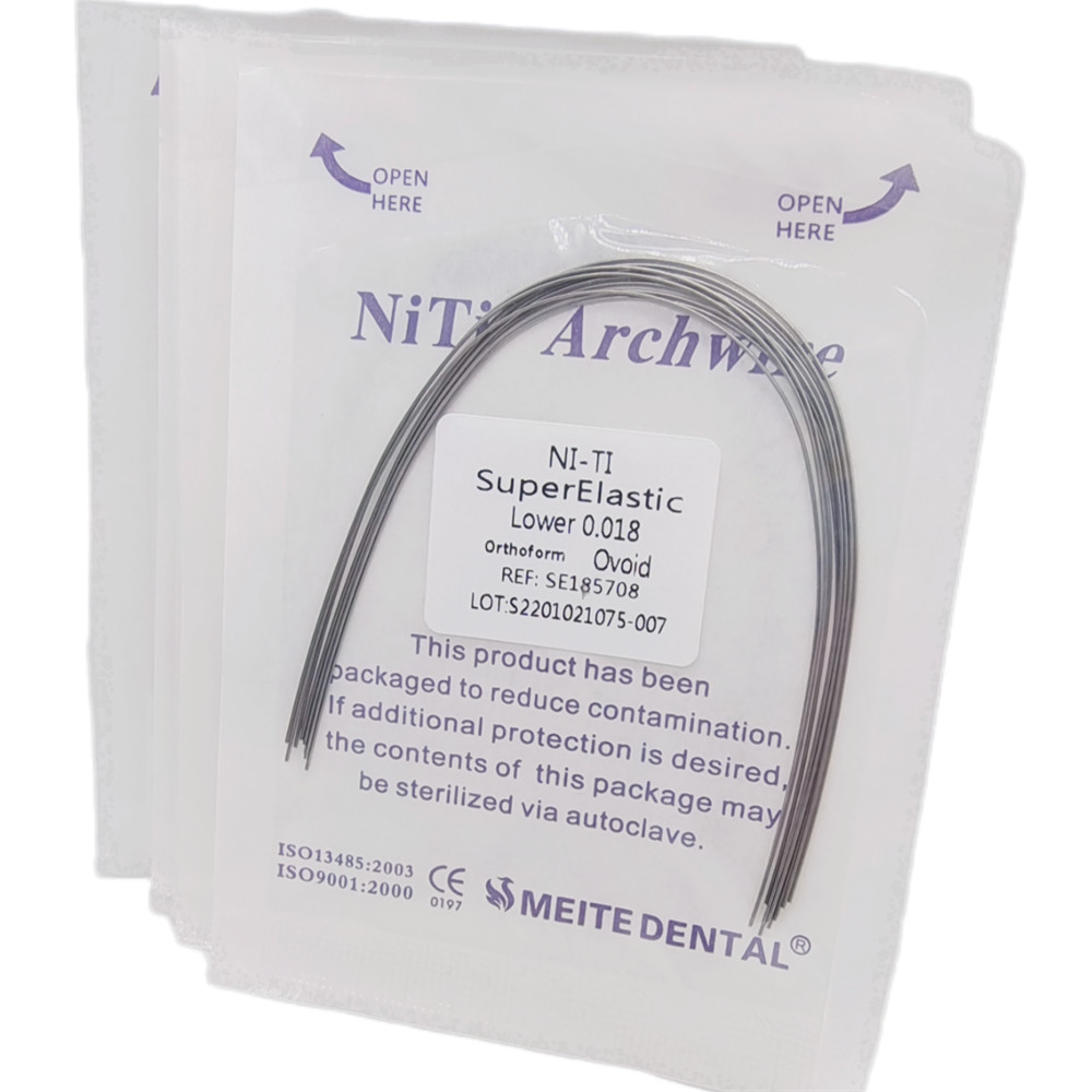 Dental Orthodontic Super Elastic Niti Arch Wire Round 012-020 UPPER LOWER