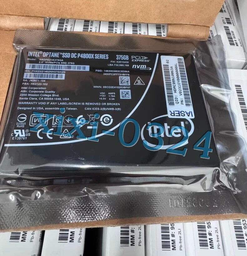 New Intel SSDPE21K375GA01 DC P4800X 375GB SSD Solid State Drive Fast delivery