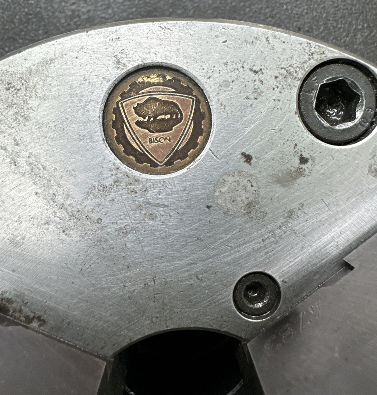 Hardinge Taper 6-1/4″ Bison 3 Jaw (2pc) Metal Lathe Chuck Poland Adjustru