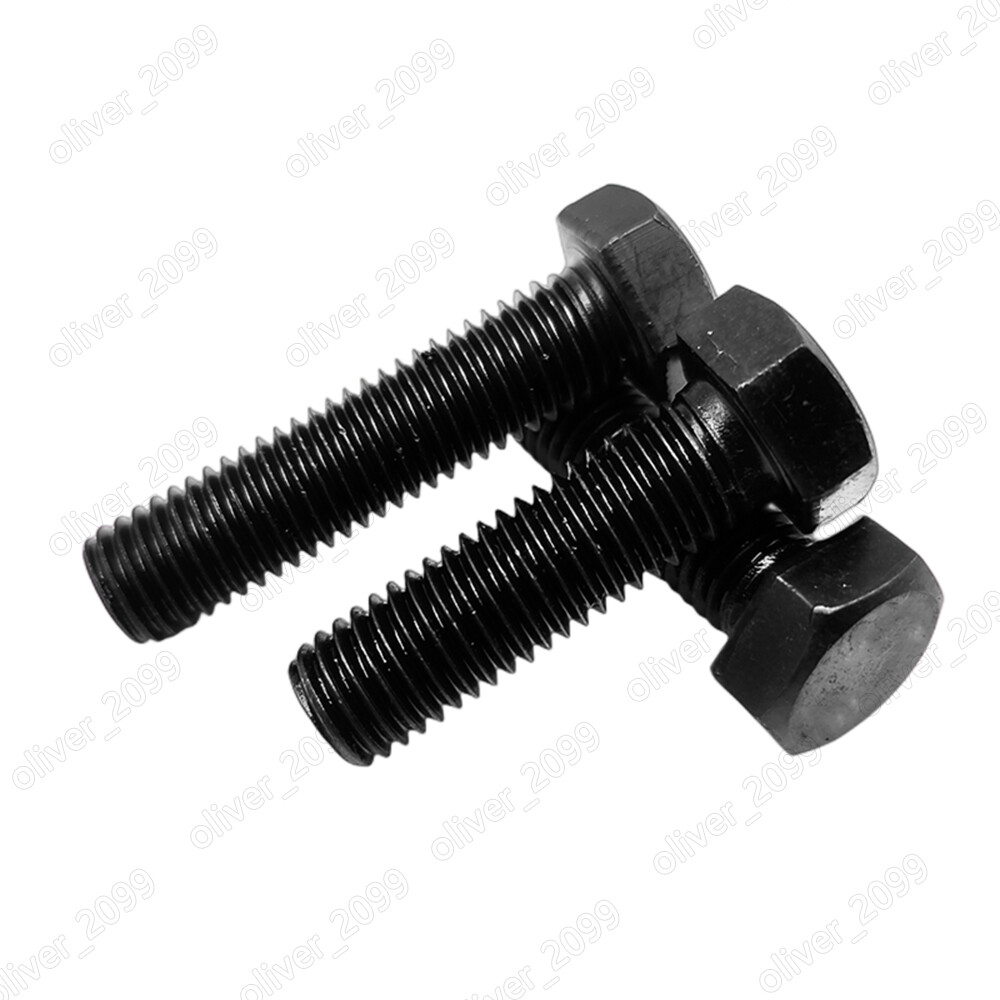 Black 12.9 Steel Hexagon Head Screws Left Hand Thread M5 M6 M8 M10 M12 M14-M20