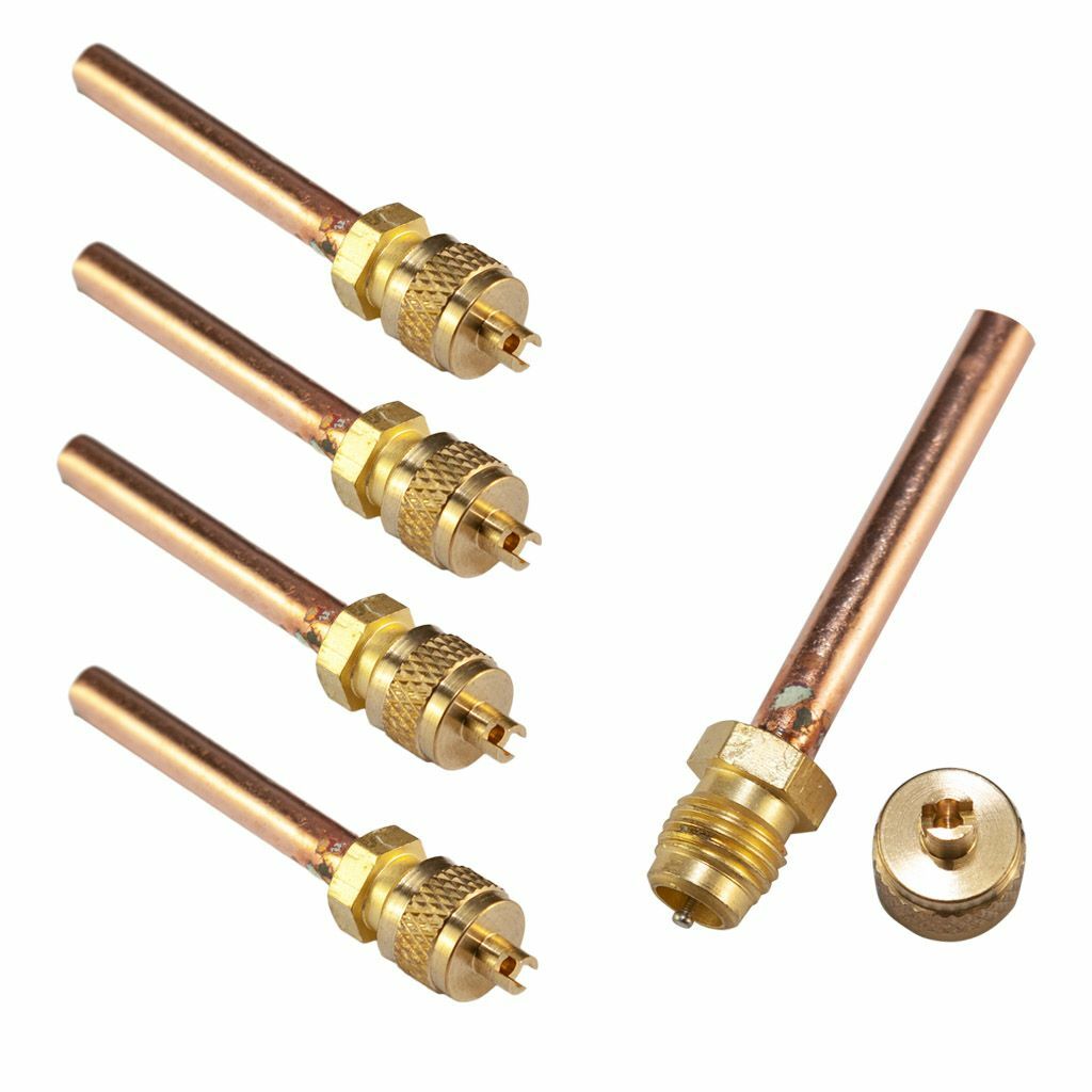 20 Service/Access Valve 1/4″ SAE *1/4″ OD *2.75″ Stem Core Refrigeration Set