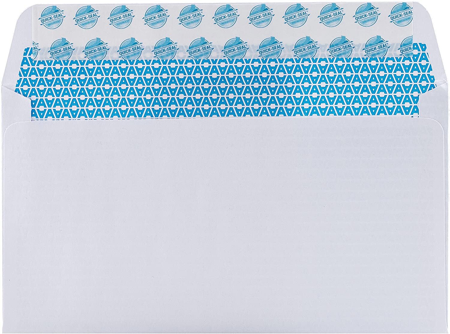 #6 3/4 Windowless Security Envelopes – Self-Seal – White (34300)