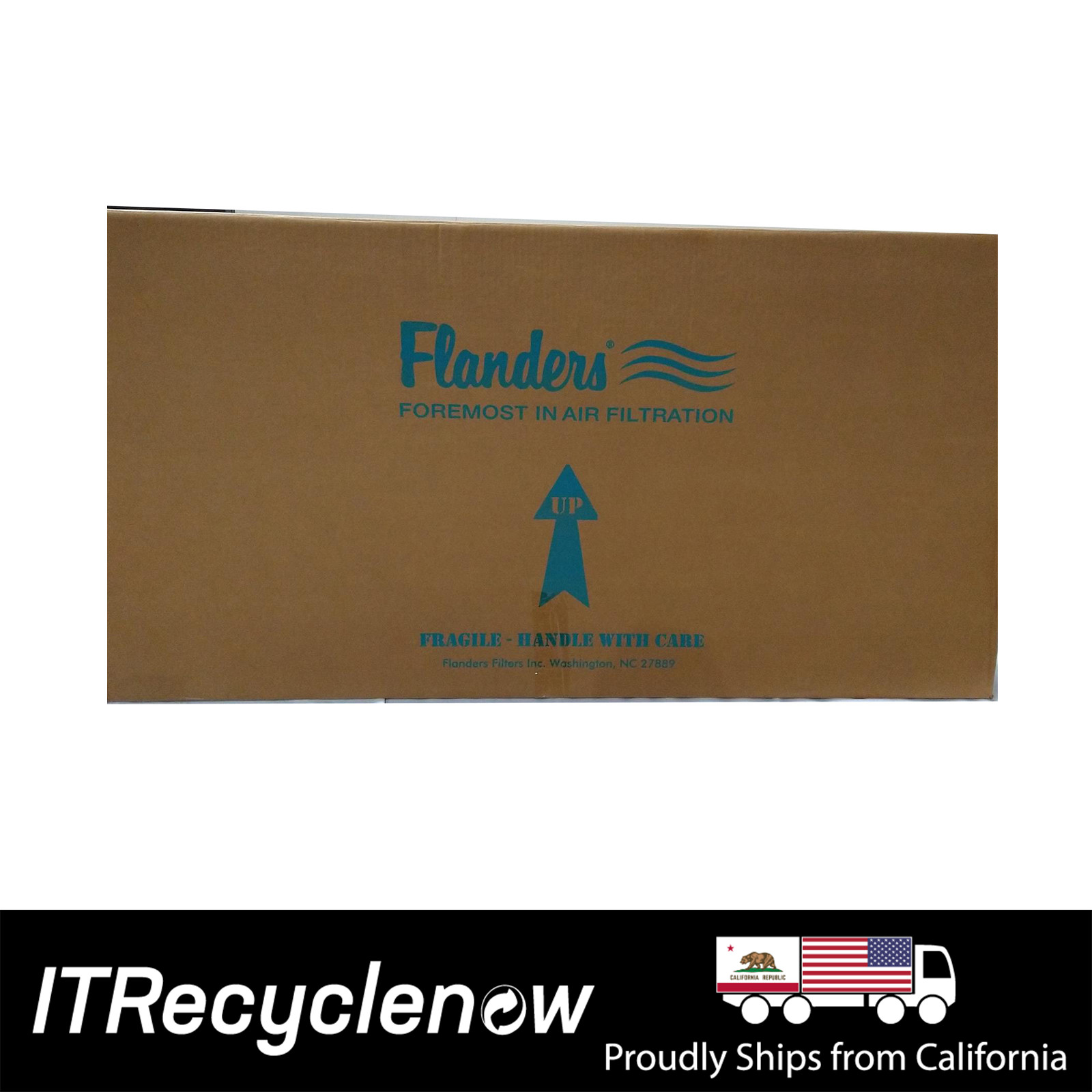 NEW Flanders HEPA Filter High Efficiency 21″x45″x5″ w/ Automatic Damper Control
