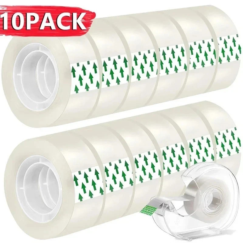 Uline S-423 Industrial 10 piece Tape 2″ x 110 yds -2 Mil, Clear