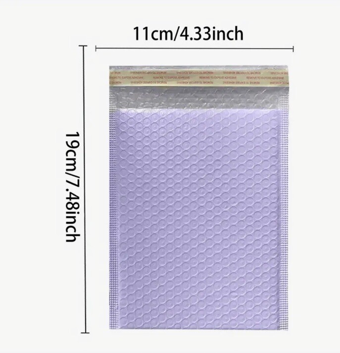 PURPLE POLY BUBBLE MAILERS SHIPPING PADDED BAGS MAILING ENVELOPES SMALL 4×6
