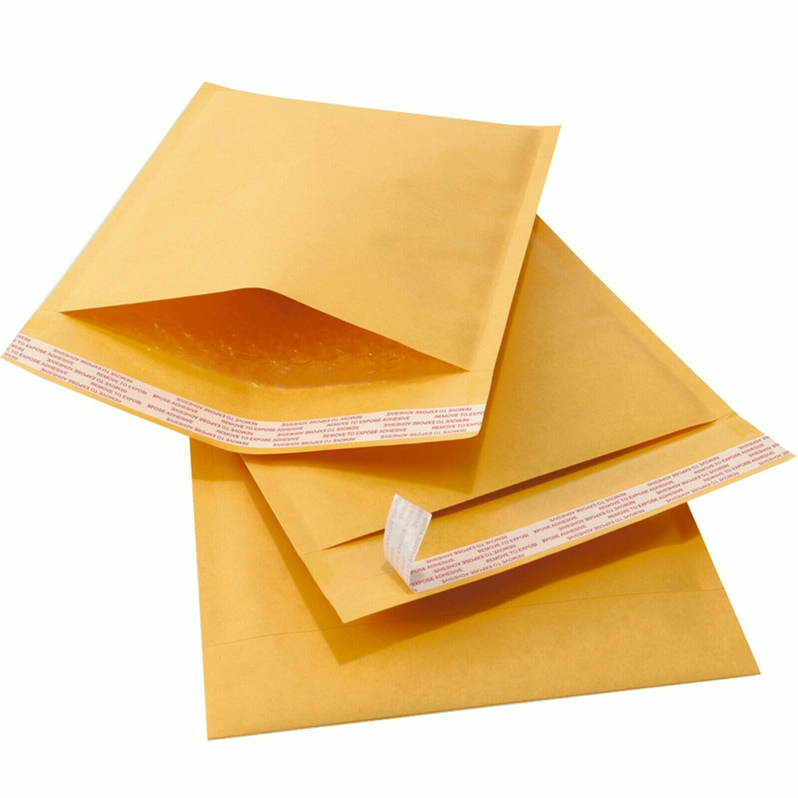 Kraft Bubble Mailer #000 ( 4″x7″ ) 1,000 QTY SHIPS TODAY CALIFORNIA