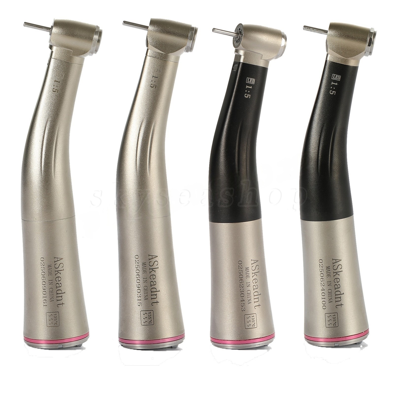 SANDENT Electric Handpiece 1:5 1:4.2 Contra Angle 45 Degree Surgical Fiber Optic