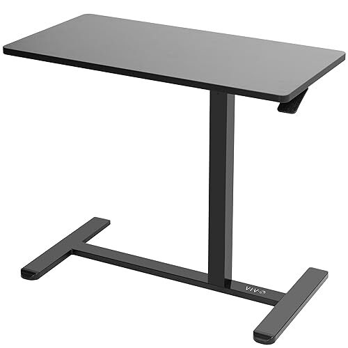 VIVO Pneumatic 32″ x 16″ Over Sofa Laptop Table, Mobile Desktop