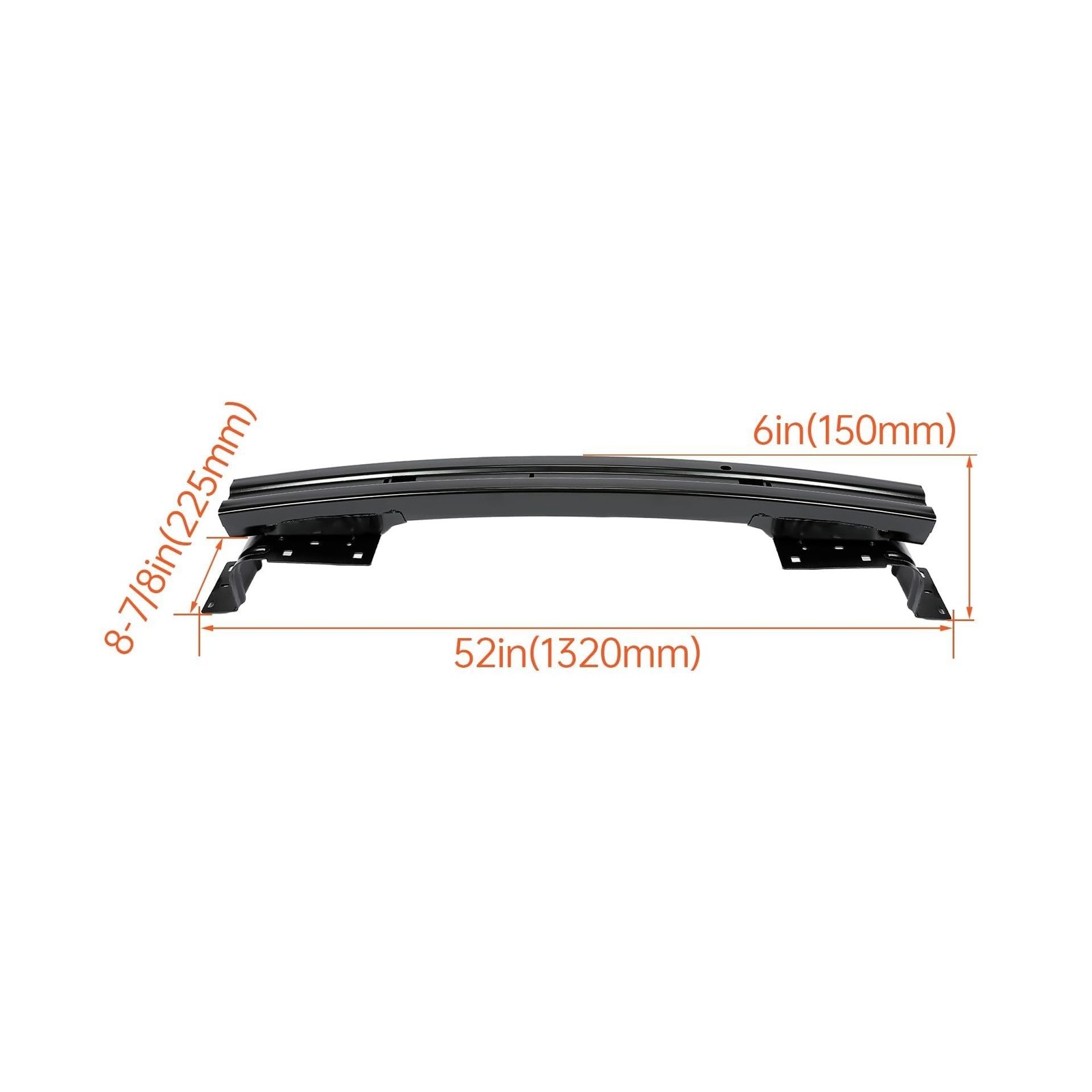 Kojem Bumper Face Bar Reinforcement Compatible with 2013-2024 Ram 1500 Ram 15…