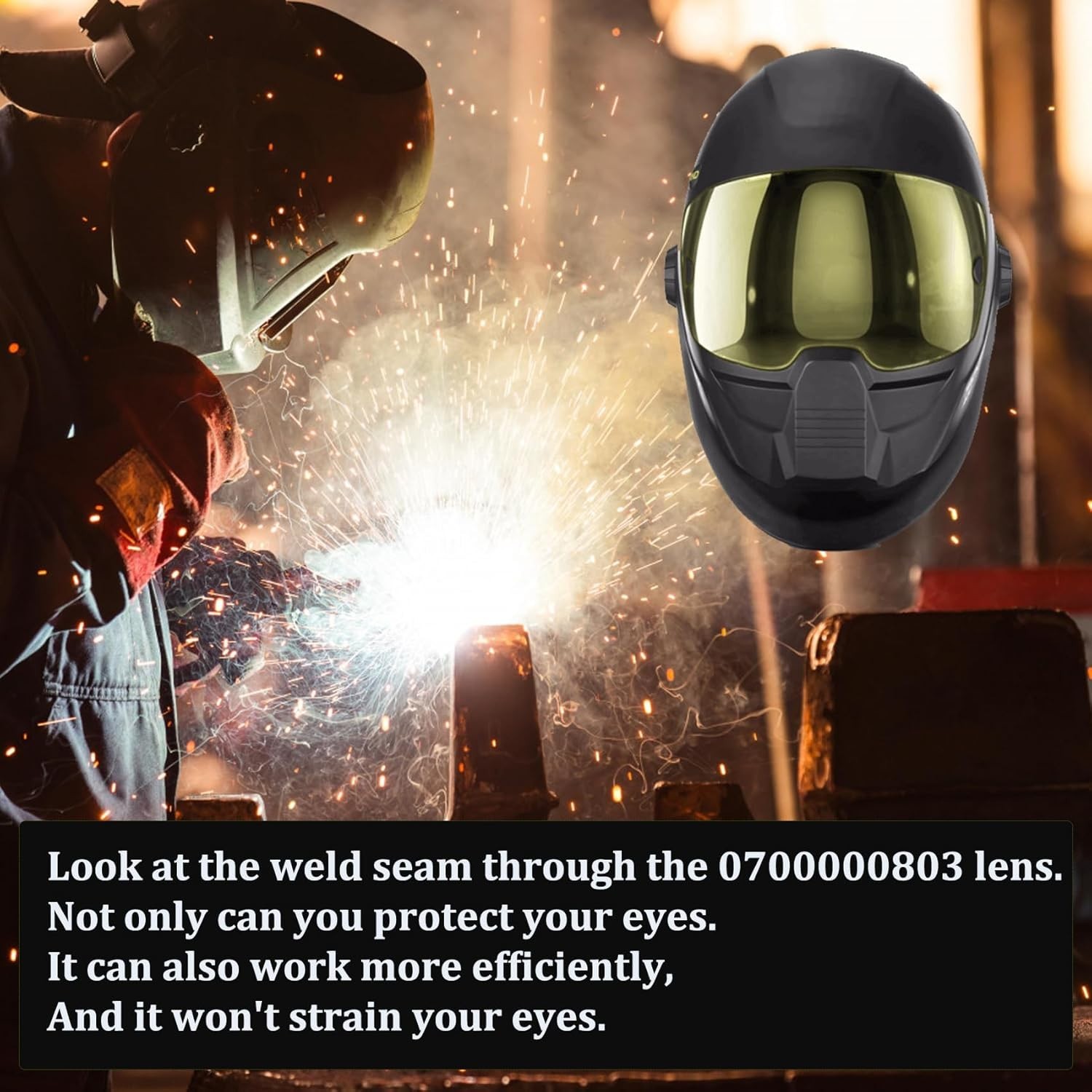 High Clarity Lens Replacement for ESAB Sentinel A50 – 5 Pack for Clear Vision