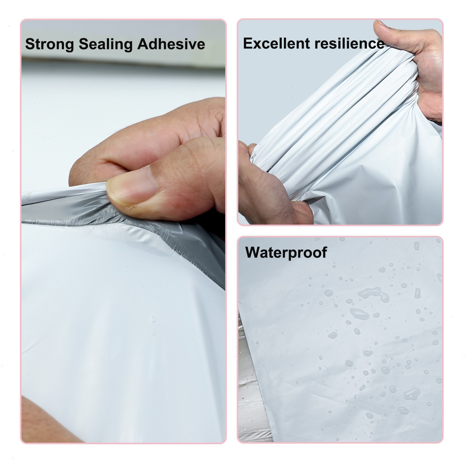 6×9 9×12 10×13 12×15.5 14.5×19 19×24 24×24 Poly Mailers Self Seal Shipping Bags