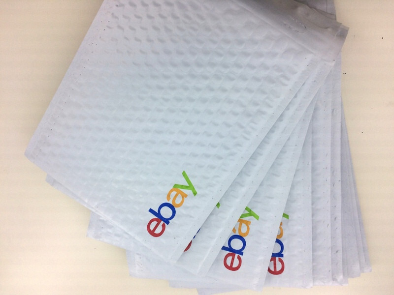 Ebay Shipping Supplies KIT Padded MAILERS Bubble Envelopes, BOXES Tissue &1 TAPE