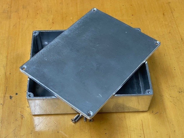 Aluminum Project Enclosure Box 6.25 X 4.75 X 1.80 USA Made