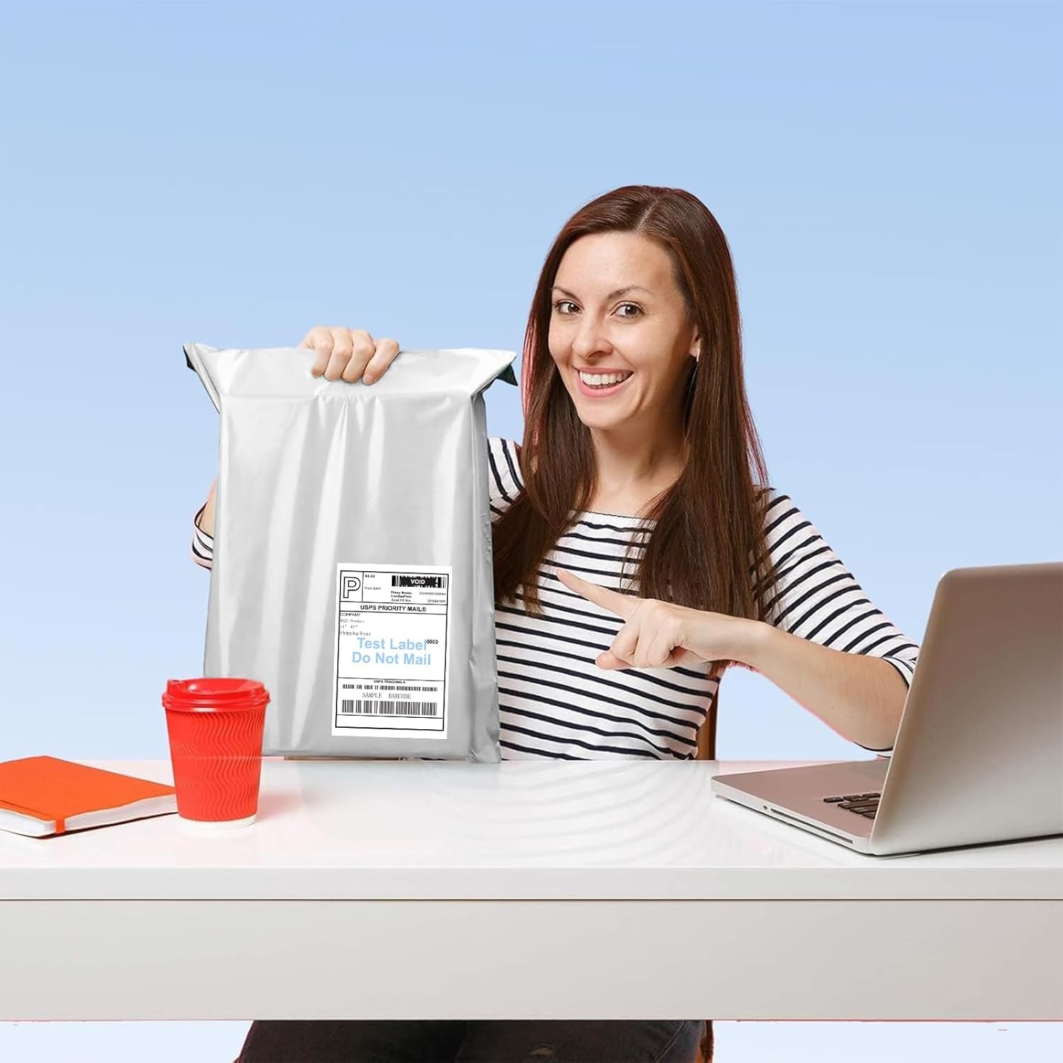 100-1000 14″ x 17″ Poly Mailers Envelopes Plastic Mailing Shipping Bags 2.5 MIL