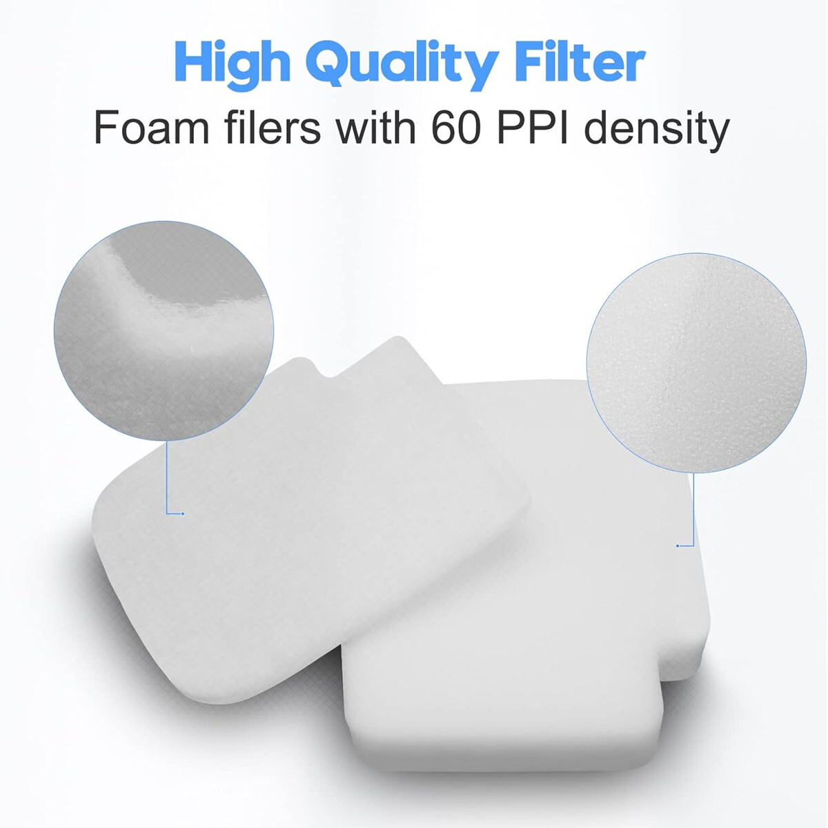 Filters for Shark Stratos Lift-Away DuoClean AZ3002 AZ3000 AZ3000W 2 HEPA 4 Foam