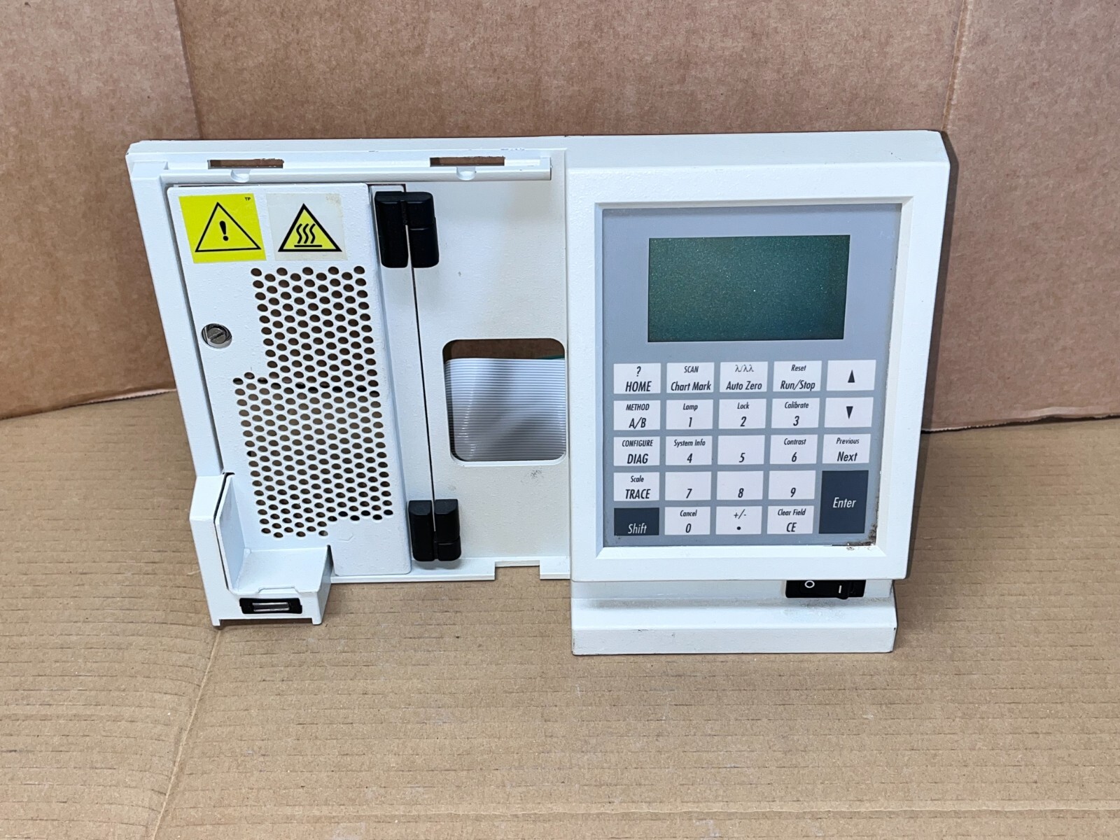 Waters 2475 Fluorescence Detector Front Panel Display Assembly