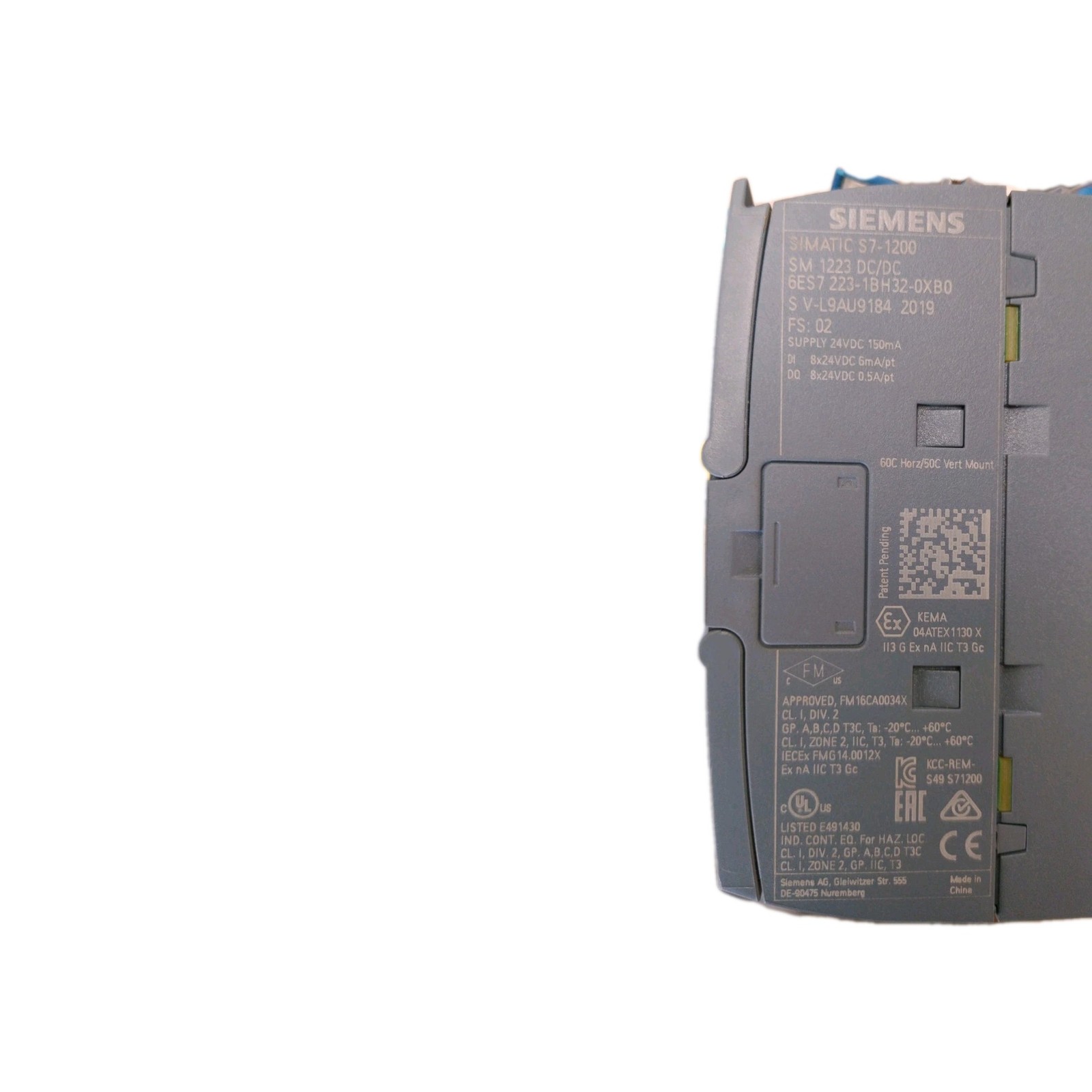 Siemens S7-1200 CPU 1214C DC/DC/DC 6ES7 214-1AG40-0XB0 Plc
