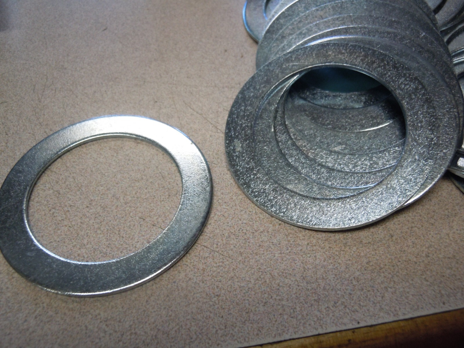 1-3/4″ x 2-1/2″ 14GA Clear Zinc Narrow Rim Machinery Bushing lot of 25