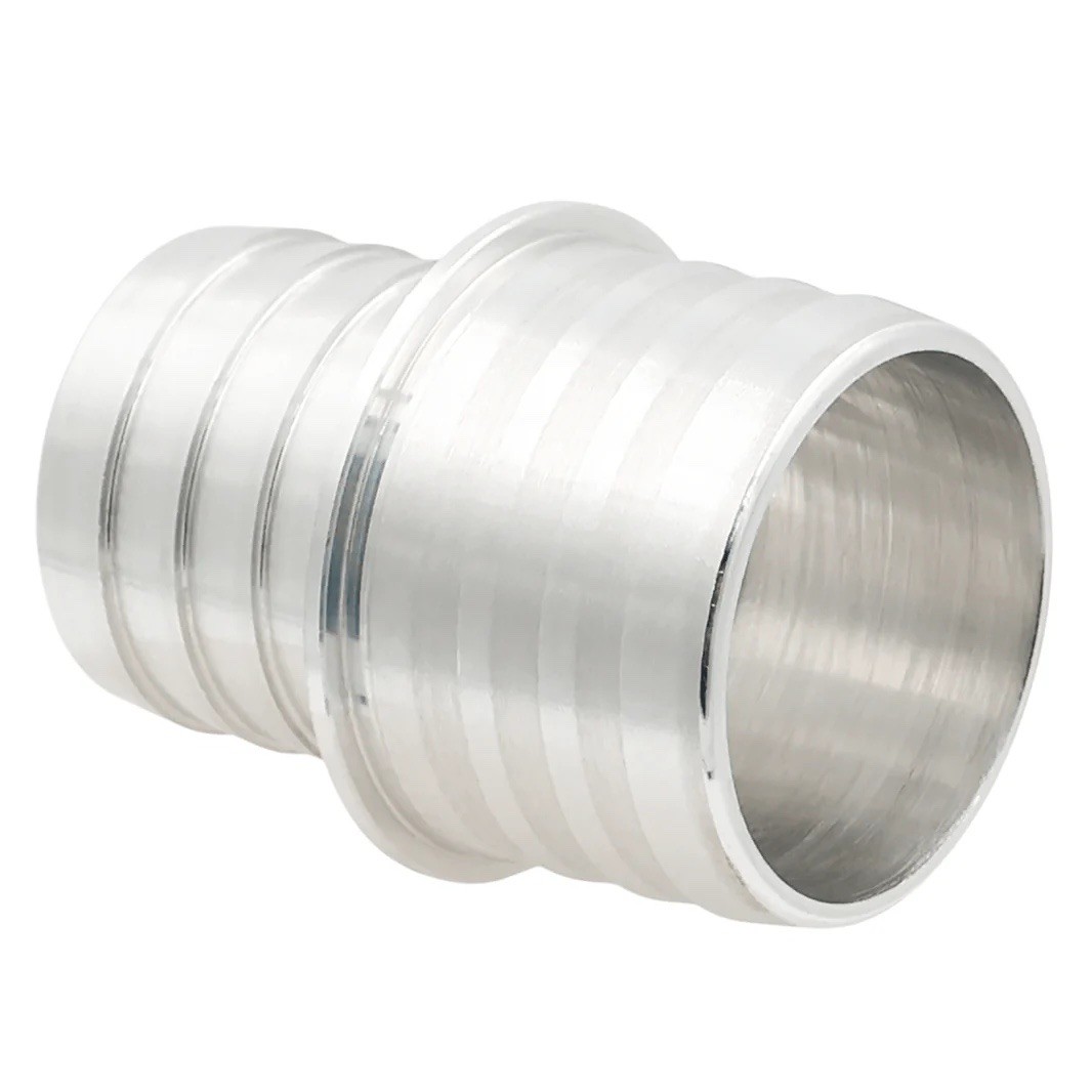 ICT BILLET 1.25 To 1.5 Hose Barb Reducer Machined Aluminum Pipe Fitting Coupler