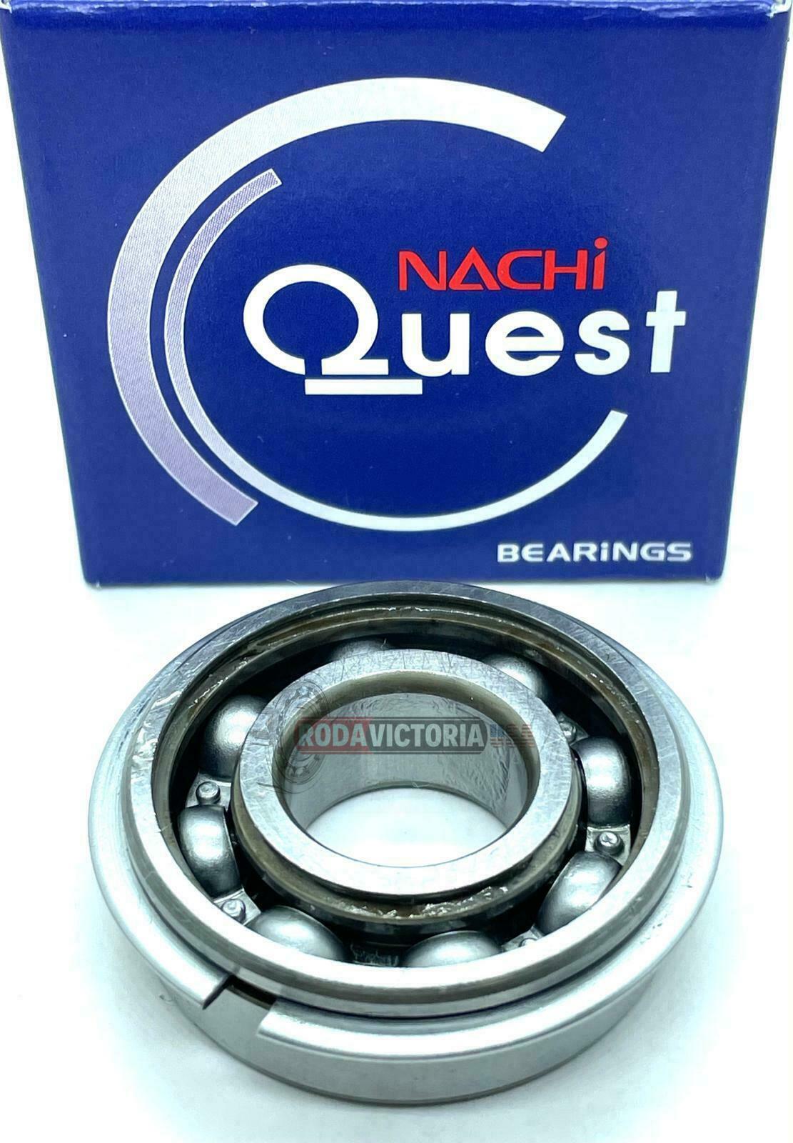 6202 ZENR Nachi Bearing Shielded ONE SIDE C3 Snap Ring Japan 15x35x11