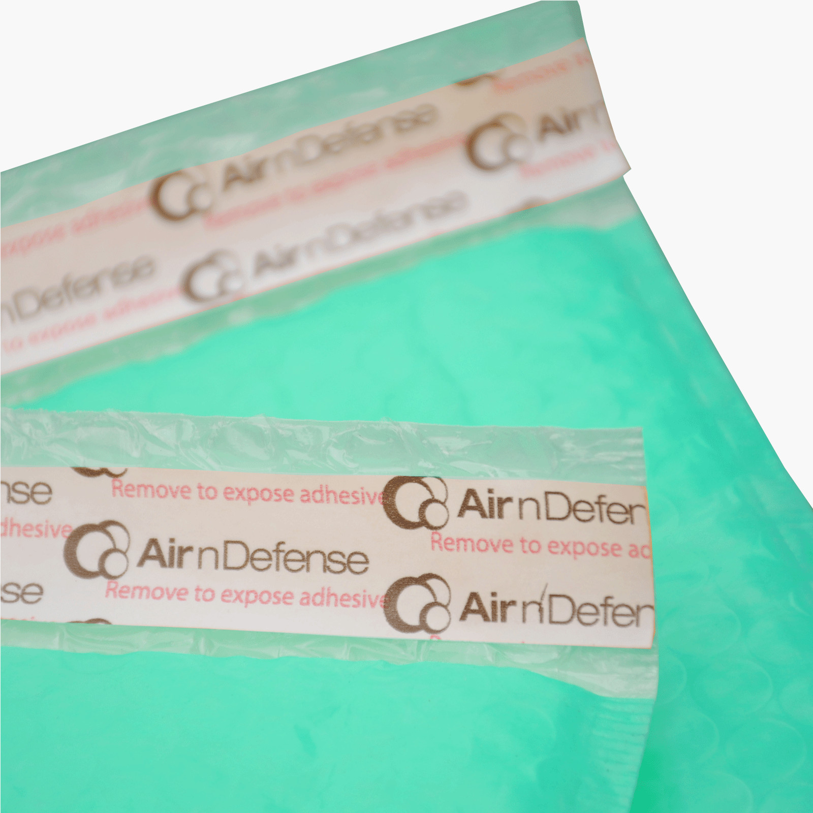 AirnDefense 1000 #000 4X8″ Green Poly Bubble Mailers Shipping Padded Envelope