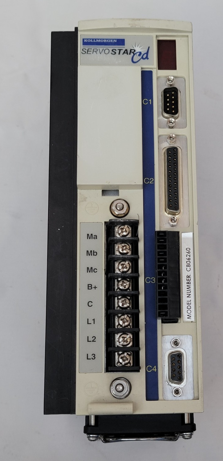KOLLMORGEN CB06260 SRVOSTAR CD SERVO DRIVE