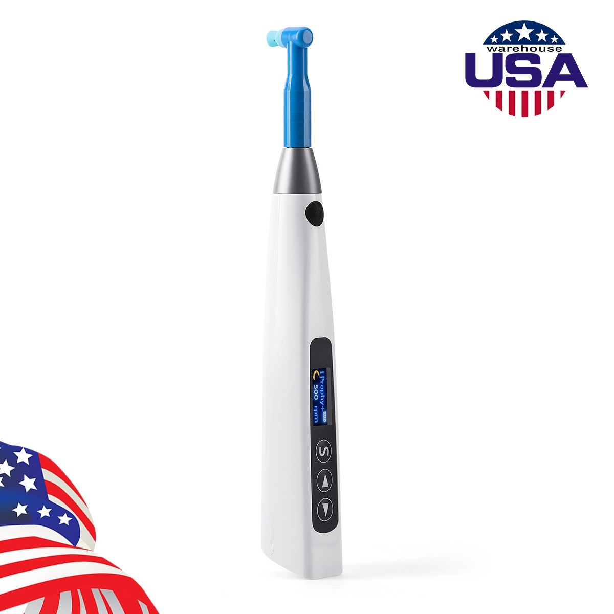 Dental Cordless Hygiene Prophy Polishing Handpiece 360° Swivel Polisher Kit